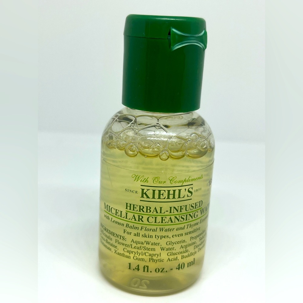 Kiehl's‎ Herbal Infused Micellar Cleansing Water 1.4 oz, New